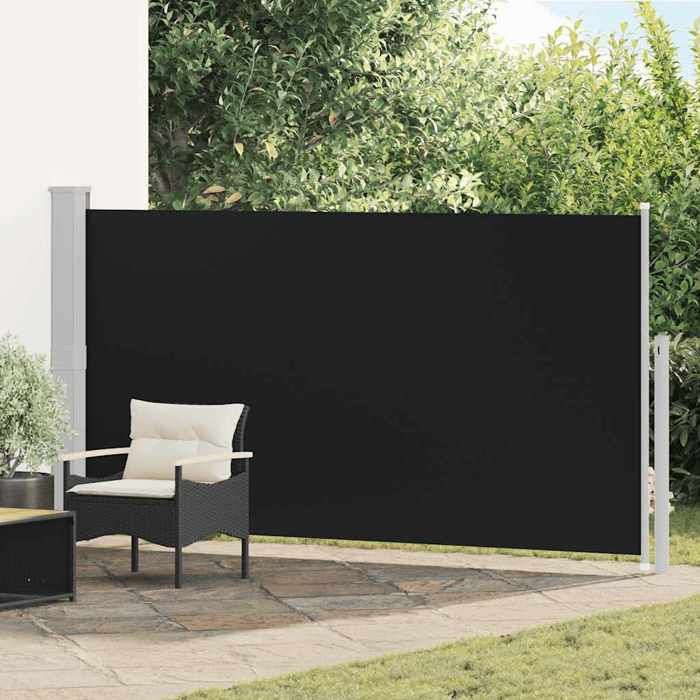 SALE 2026 Accesoire ombre balcon Noir - Auvent latéral de patio 160x300cm Noir PRO650093642