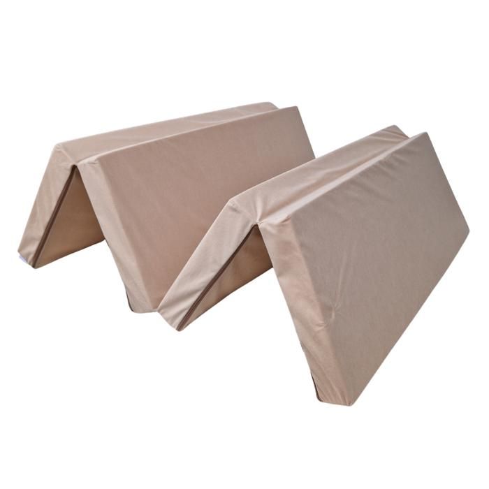 Une chauffeusse pliable 200 x 160 x 8 cm - 1009 Beige