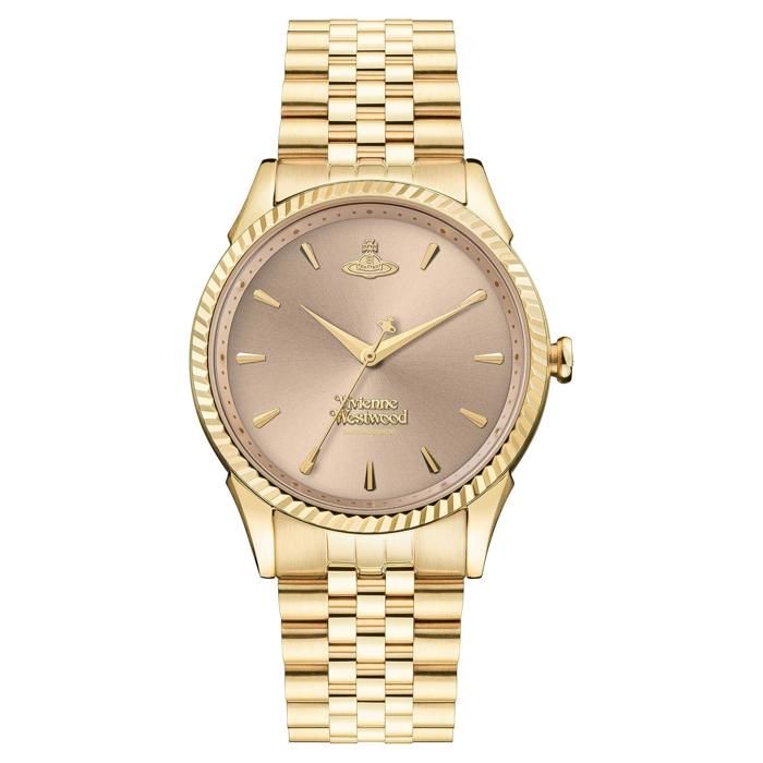 Montre femme - VIVIENNE WESTWOOD - VV240PKGD - Doré rose - Acier inoxydable - Quartz