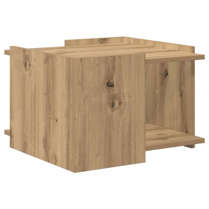 vidaXL Table basse Chêne artisanal 505 x 50 x 33 cm Bois dingénierie 8001009
