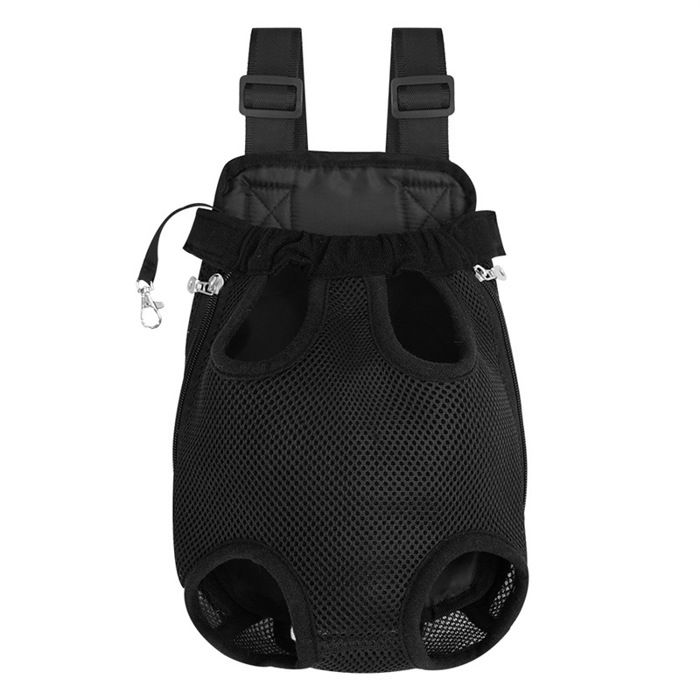 VIRIECH - 38cm Noir Sac Souple de Transport pour Chat (Respirant Léger Pliable)