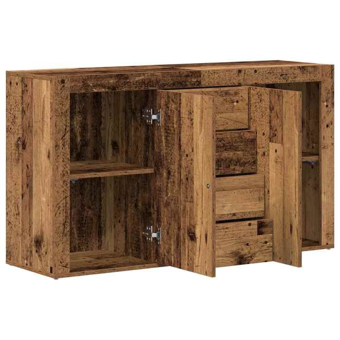 Buffet  Bois ancien Bois massif récupéré 120 x 36 x 69 cm Buffet_2 ans garantie_28276