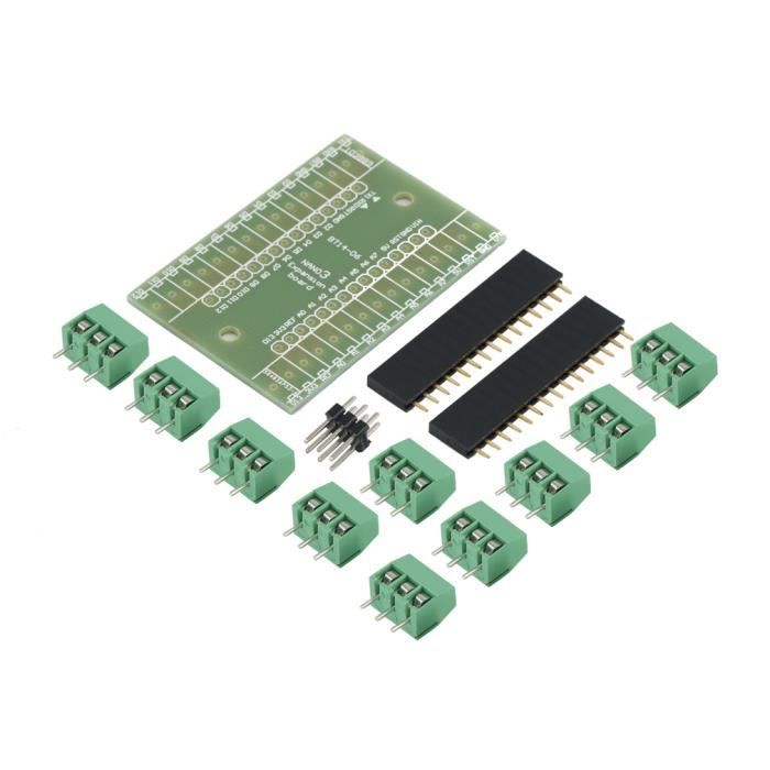 Bleu Kits de diy adaptateur de terminal de carte dextension bleue pour application Arduino Nano Shield V1.0 dans la calculatrice 
