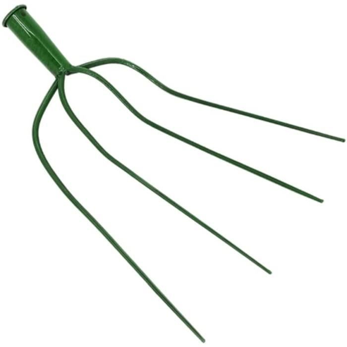 Fourche à Fumier Bulldog 4 Dents + Pelle Carrée - Outil Agricole / équestre - Quasi Neuf