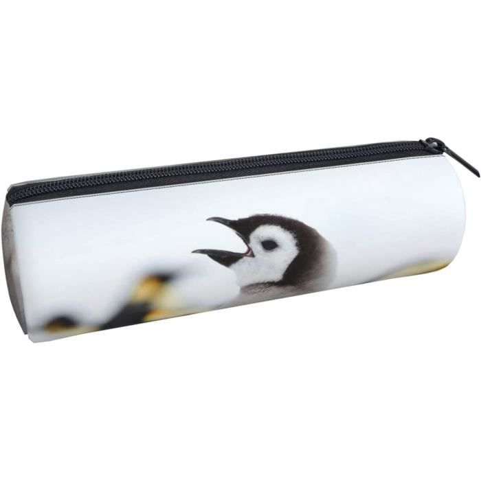 Trousse à Crayons En Silicone Souple Kawaii - Design Kuromi Lilas, Porte-Crayons De Table, Pour Fille, École