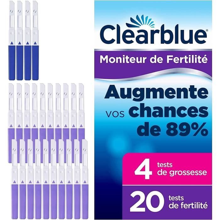Kits De Tests D ovulation Et Fertilité Clearblue Pack Recharge 20 L