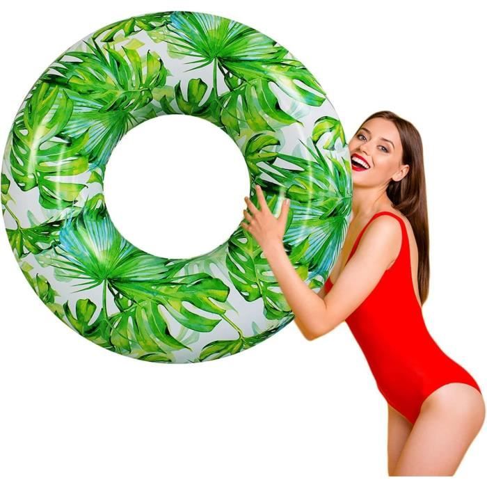 Flamant Rose Gonflable Géant Pour Piscine Et Plage | Avec Porte-gobelet, Paillettes, Valise Rapide – Fun Assuré !
