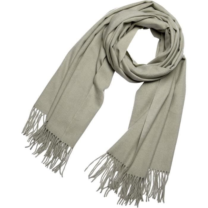 Glamexx24 Écharpe Femme Hiver à Carreaux Mode: Écharpe Ensemble Tricoté Écharpe Oversize Carré Couverture Écharpe Foulard Franges Poncho