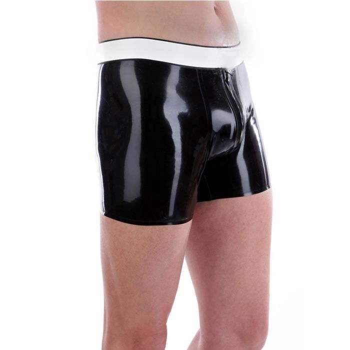 Noir - C - Culotte Sexy En Latex Pour Homme, Sous-vêtement En