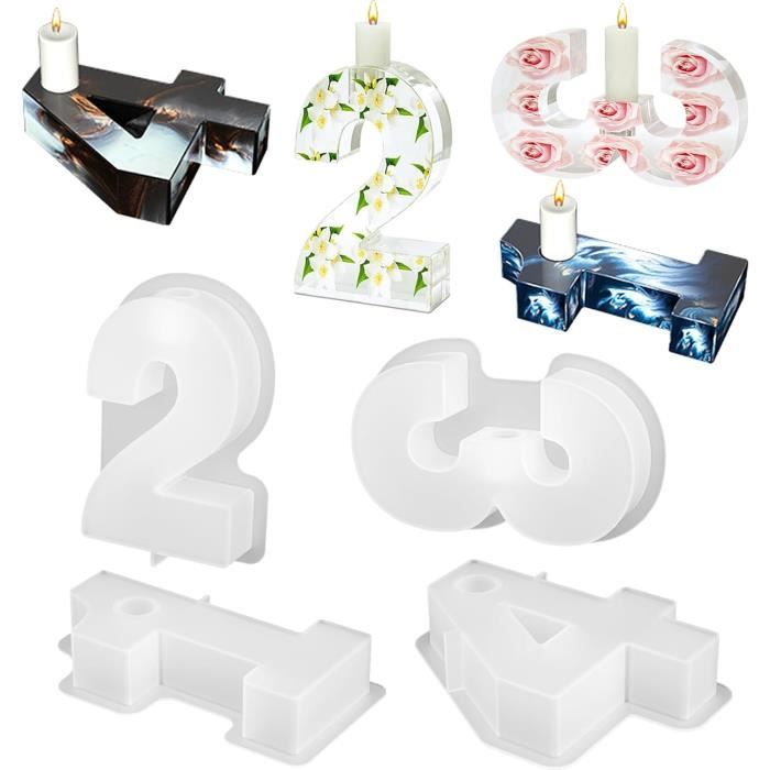 GUE Moule En Silicone Pour Bougeoir Bougeoir En Silicone Moule En Forme