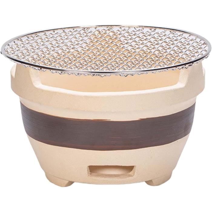 Poêle De Camping Portable à Gaz - 10 Brûleurs - Cylindre Vert Métal 23.5cm - Neuf Pour Pique-nique Extérieur