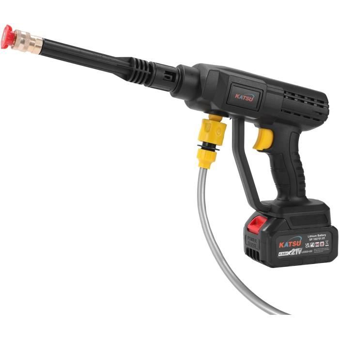 KATSU FIT-BAT Trapano A Percussione Senza Filo 21V Con 2 Batterie – Perfora Cemento, Acciaio E Legno Con Facilità