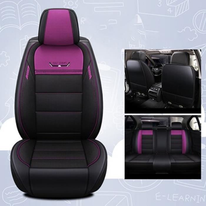 Avant Arriere Cuir Lin Housses Siege Auto Audi A3 B6 B8 A6 A5 Q7 Beige Cafe Doux Siege Voiture Couvre Marque Bmw Auto Cdiscount Auto