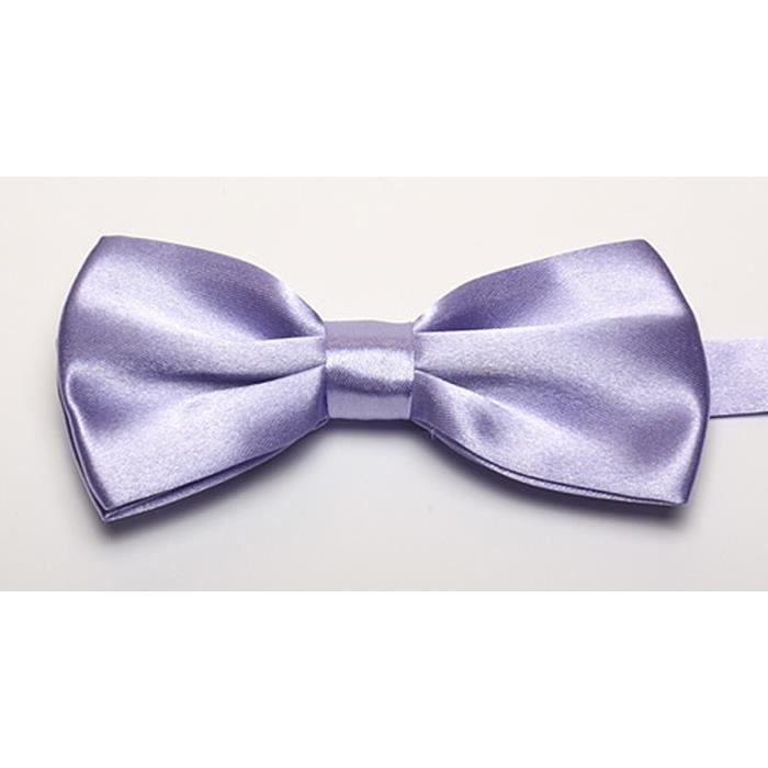 Nœud Papillon Uni Satin TigerTie Réglable 30-50 Cm - Avec Boîte Cadeau