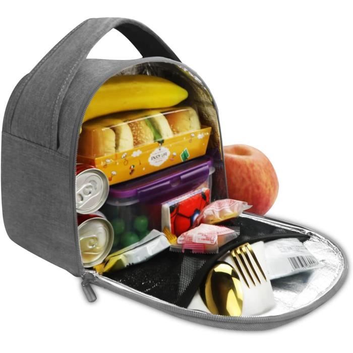 Luffy One Piece Lunch Box Avec Doublure Isolante Rembourrée Sac à Lunch Thermique Cooler Pack