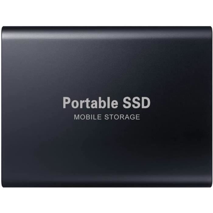 Disque dur externe portable de type C USB 3.1 compatible avec PC