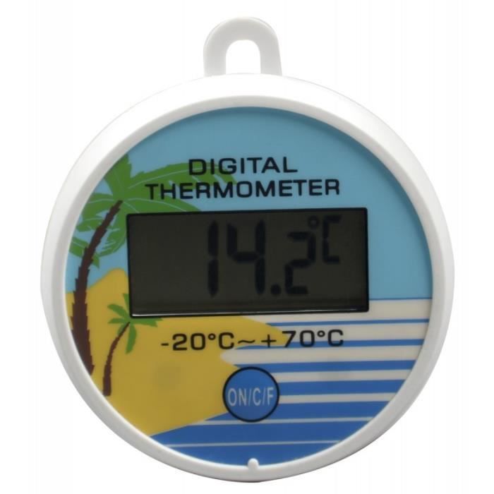 Thermometre Digital De Piscine 135 Achat Vente Thermometre Barometre Thermometre Digital De Cdiscount