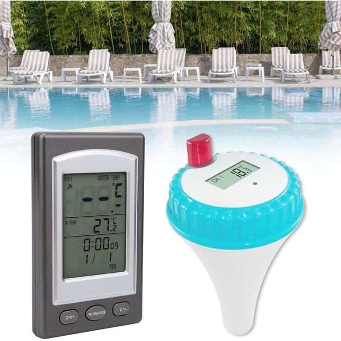 Thermometre Piscine Flottant, Thermometre Piscine Connectée WiFi