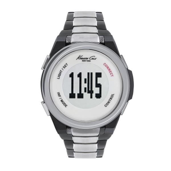 Montre digital à bracelet en acier pour homme de 50 mm Kenneth Cole - Idee  cadeau - Cdiscount Bijouterie