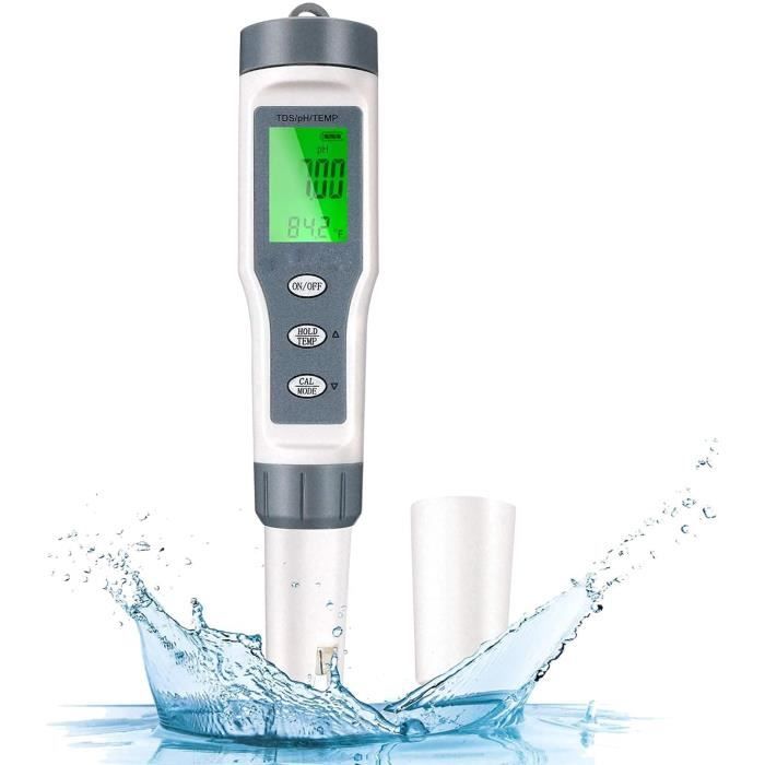 Testeur De PH Pour Aquarium - Réactif Liquide 10 Ml, Gouttes Pour Eau Douce Et Eau De Mer, Mesure Précise, Facile à Utiliser Avec Nuancier - 10