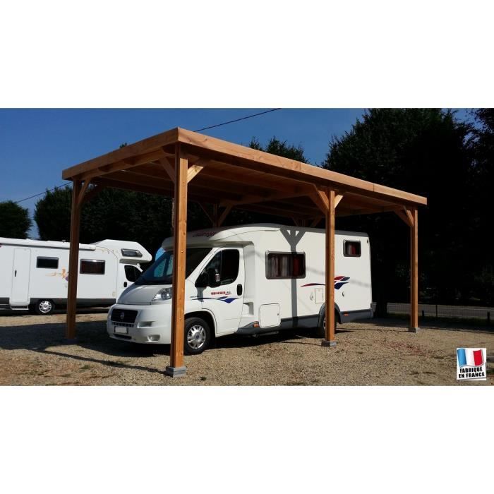 Carport Camping Car Douglas France Toit Plat Achat Vente