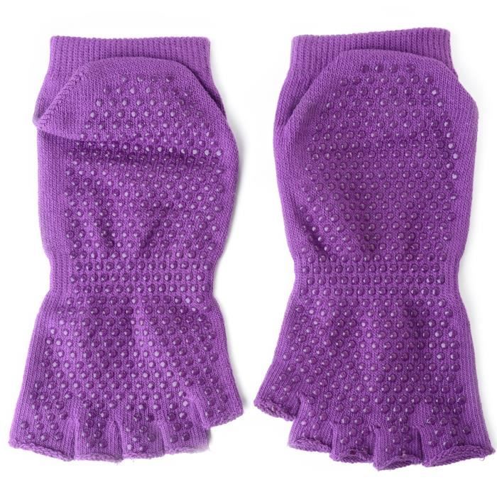 Chaussettes matelassées mi-mollet (6 paires) - Violet | France
