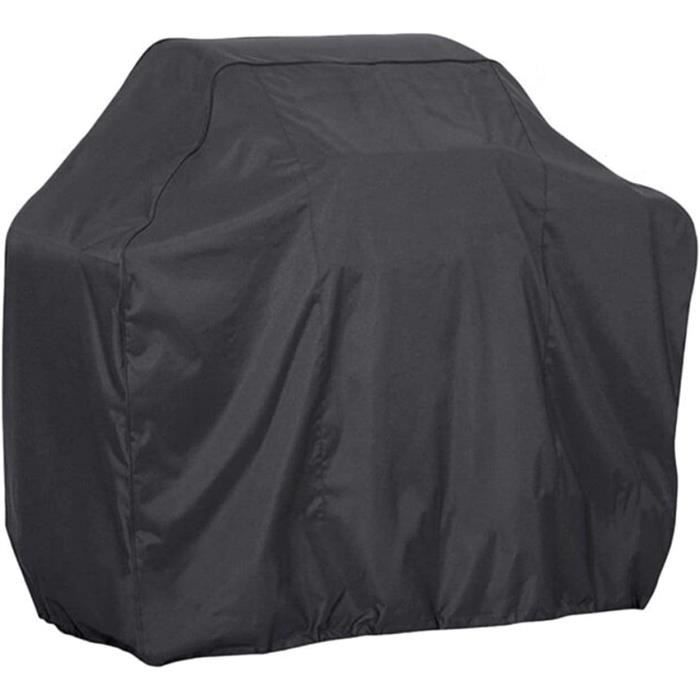 SEABABOO Cubierta Antipolvo para Freidora de Aire Caliente, 50 x 40 x 32 cm, Tela Oxford 420D, Airfryer Protección Antipolvo para Freidora, Impermeable, Negro, 1 Pieza