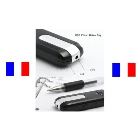 sans Carte M/ÉMOIRE CL/É USB Camera CACHEE Espion Spy D/ÉTECTEUR DE MOUVEMENTS VID/ÉO Photo DICTAPHONE SIMPLISIM