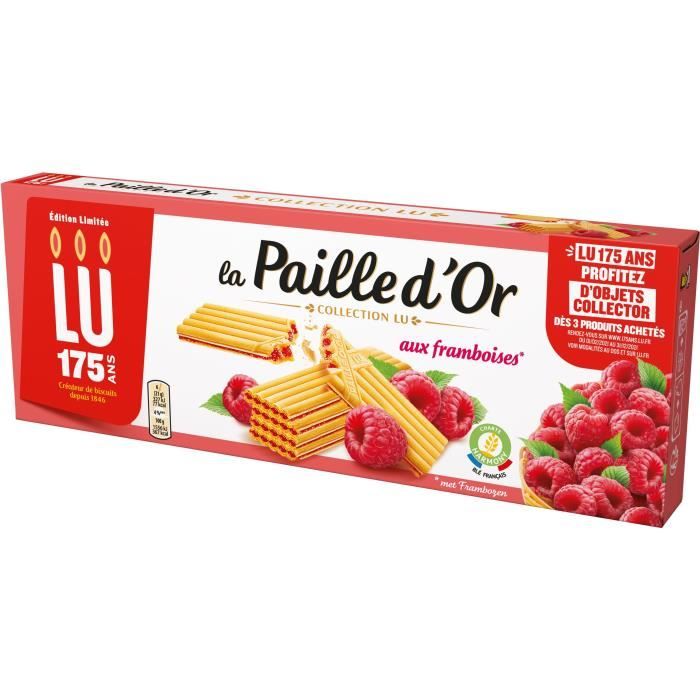 Lu Paille D Or Aux Framboises 170 G Cdiscount Au Quotidien Lu Paille D Or Aux Framboises 170 G Cdiscount Au Quotidien