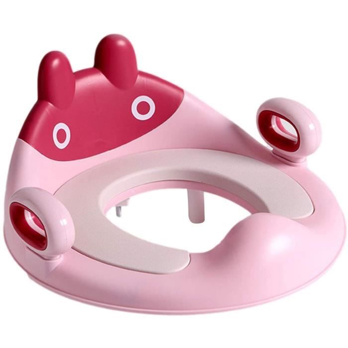 Pot Éducatif 3-en-1 Pour Bébé - Réducteur Toilettes, Rehausseur Jusqu'à 50 Kg - Gris