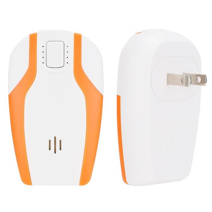 Répulsif à Ultrasons Contre Moustiques, Rats, Cafards – Fonction Multi-vitesses, Design Sobre, Branchement Simple