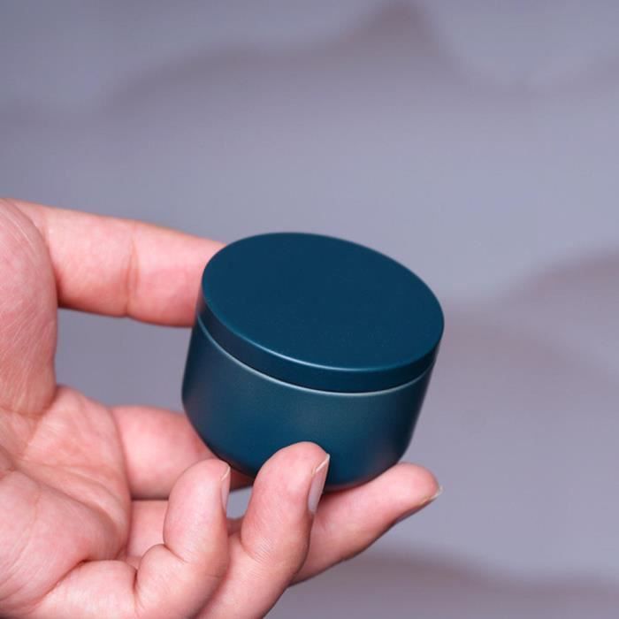 VALICLUD Boîte Décorative En Fer Pour Thé - Boîte Métallique Portable Dorée