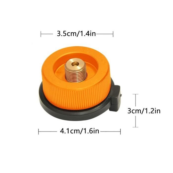 Adaptateur De Réchaud Camping – Pour Cartouche De Butane Longue, Connexion Tête De Four | Pour Camping, Pique-nique, Barbecue