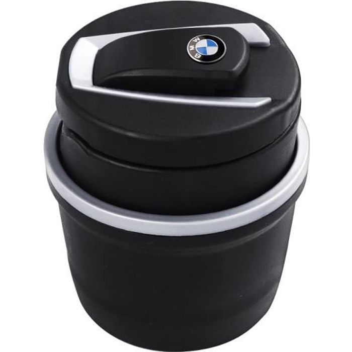 Cendrier Voiture Pour BMW X2/X3/X4 – Détachable, LED Bleue, Auto-extinguible, Nettoyage Facile
