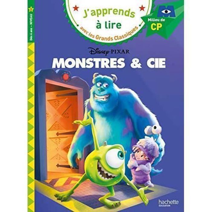 Disney - Monstres et Cie - CP niveau 2 livre broché
