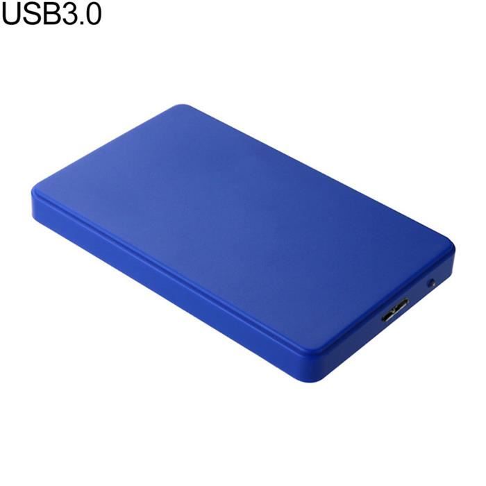 Boîtier Externe USB 3.0 Pour Disque Dur 2,5" SATA - HDD/SSD, 5 Gbps, Compatible PC Et Mac (couleur Blanc) - 9