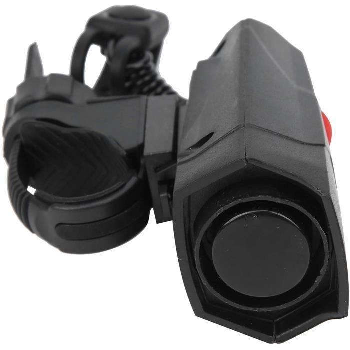 Klaxon électronique Multi-sons Pour VTT – Sonnette Vélo En Silicone étanche, Facile à Installer
