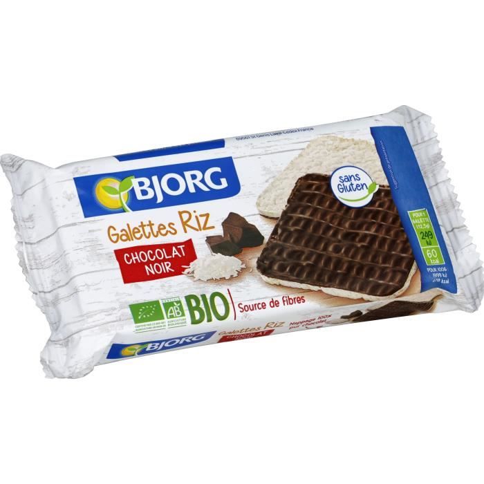 Galettes Riz Chocolat Noir Bio 100 G Bjorg Cdiscount Au Quotidien Galettes Riz Chocolat Noir Bio 100 G Bjorg Cdiscount Au Quotidien
