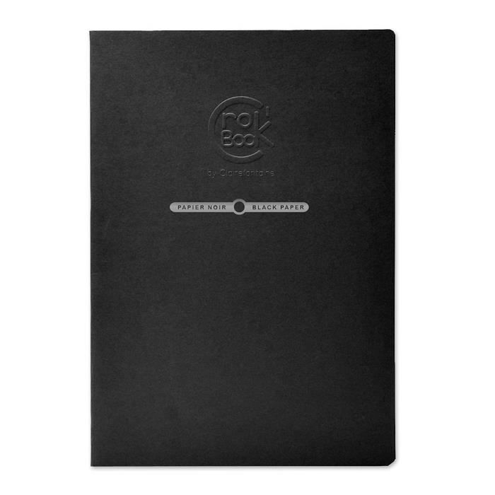 Stock Bureau - CLAIREFONTAINE Protège-cahier 20/100ème 21x29,7 noir Stock Bureau - CLAIREFONTAINE Protège-cahier 20/100ème 21x29,7 noir