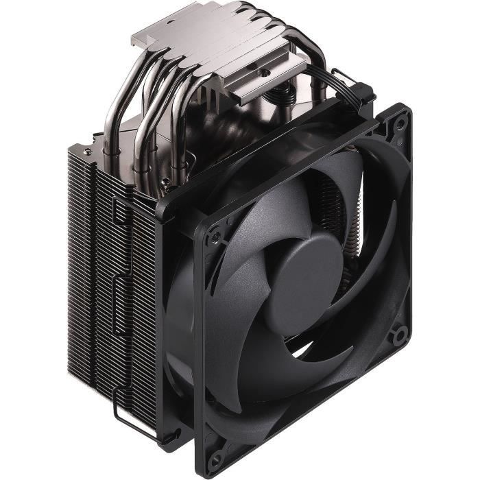 Cooler Master – Hyper 212 Black Edition – Ventilateur de Processeur ( Intel® & AMD) 1x Ventilateur 120mm PWM – Noir