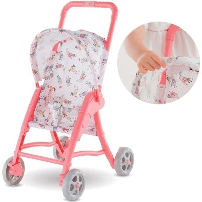 Corolle Poussette Pour Poupon 30 Cm Des 18 Mois Cdiscount Jeux Jouets