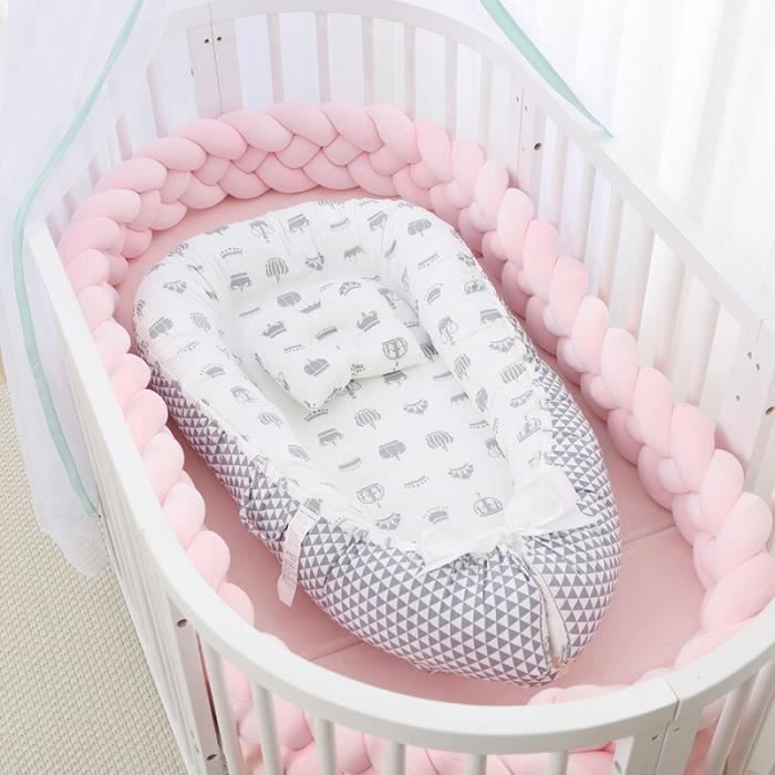 50*85 cm Portable bébé nid lit pour garçons filles voyage lit infantile coton berceau berceau
