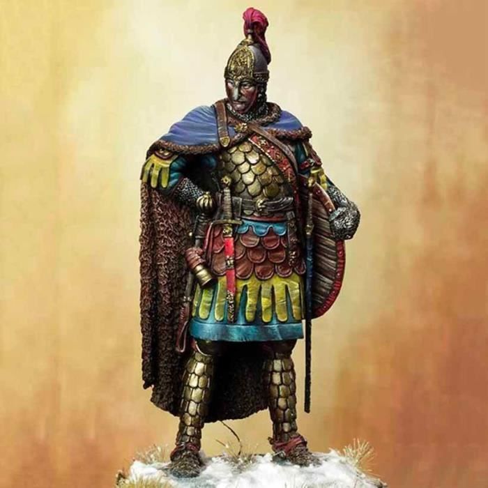 Figurine Fantasy Résine 1/24 - Officier Allemande Femme Non Assemblée - Kit à Peindre