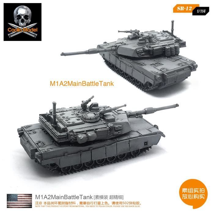 Char RC Télécommandé 1:18 M1A2 Abrams – 2.4Ghz, 15 Canaux, Supdex Zy021-829 (occasion)