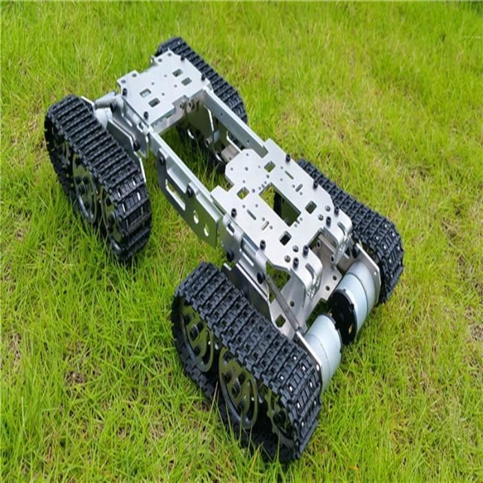 Châssis De Réservoir, Kit De Bricolage En Plastique Pour Robot à Chenilles Léger Et Absorbant