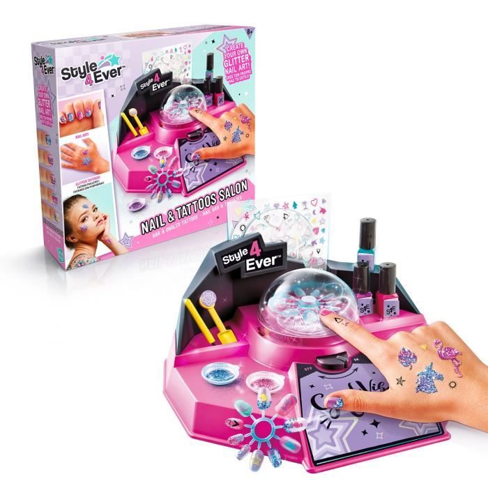 Canal Toys OFG 163 Style For Ever Bar à ongles avec paillettes tatoos stickers