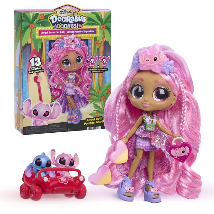 Poupée - DISNEY Doorables - Adoorbs Angel - 14 cm - Dès 5 ans