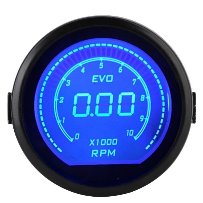 Compte-tours Rouge Réglable Tachymètre LED EBTOOLS 11000 Tr/min - Indicateur Changement Vitesse Voiture Moto - Réglable Rouge - 12V Tachymètre LED Voiture Compte-tours Rouge Réglable Tachymètre LED EBTOOLS 11000 Tr/min - Indicateur Changement Vitesse Voiture Moto - Réglable Rouge - 12V Tachymètre LED Voiture