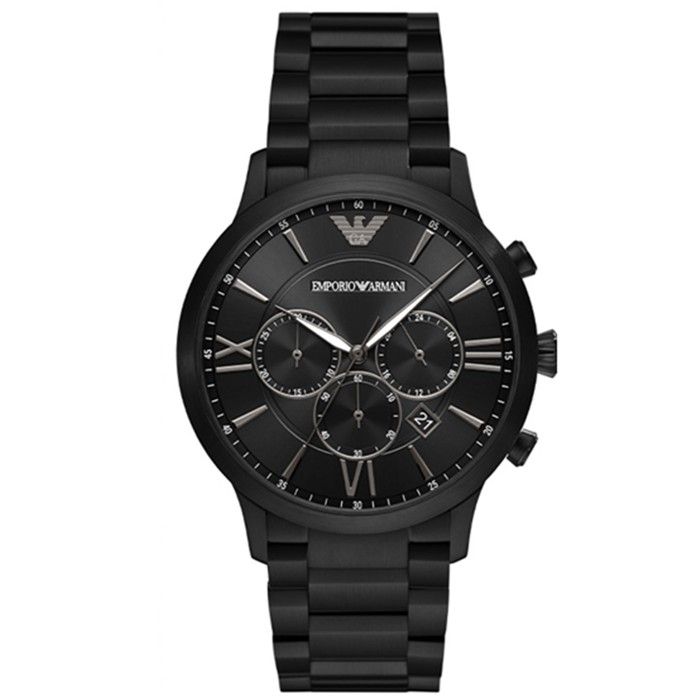 Emporio Armani AR11349 Brand New Black Dial Men s Watch Genuine FreeS H Achat vente montre Cdiscount