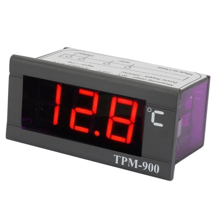 Régulateur de température numérique ESTINK TPM-900 - Blanc, programmable